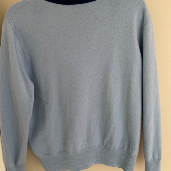 Sandro wool and cashmere v neck sweater - Picture 2 of 3
